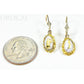 Orocal Gold Quartz Earrings Dangles EN708NQ/LB-Destination Gold Detectors
