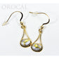 Orocal Gold Quartz Earrings Dangling EN871Q/WD-Destination Gold Detectors