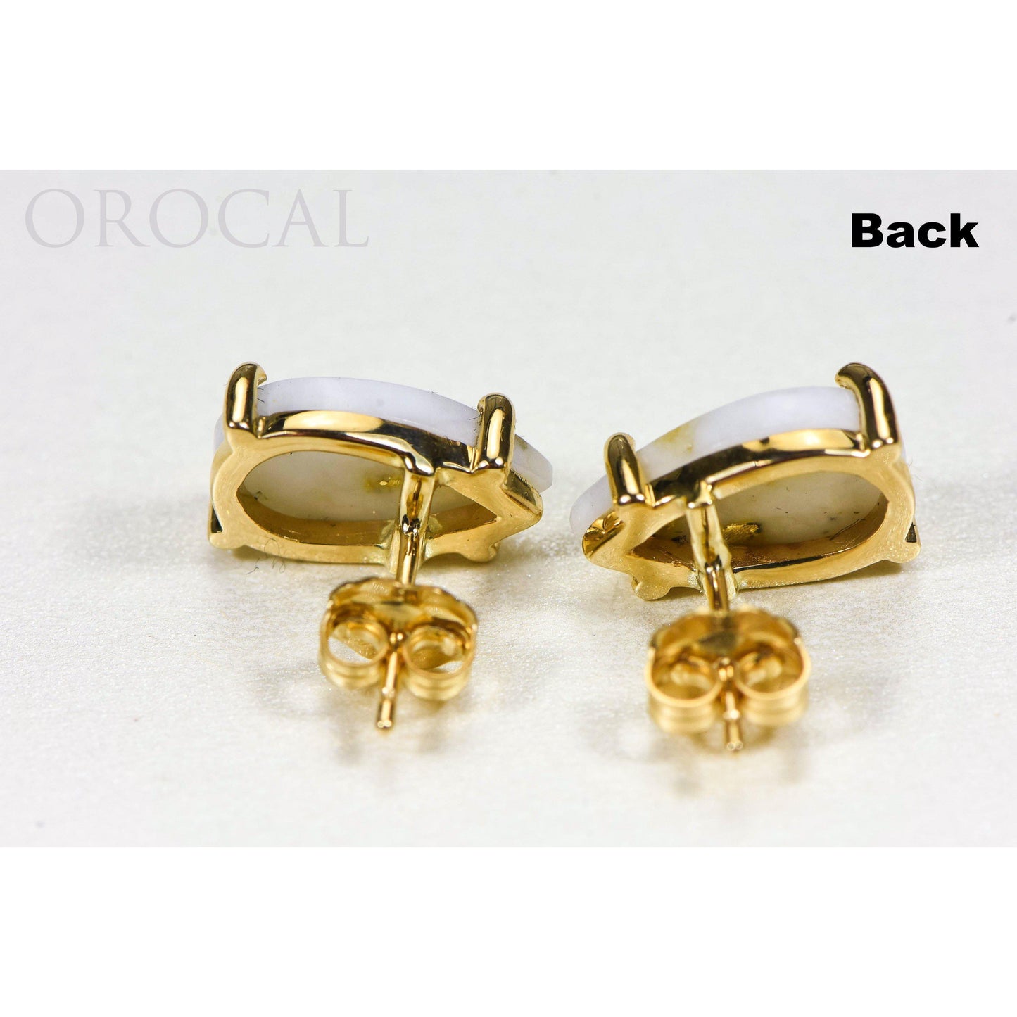 Orocal Gold Quartz Earrings E13*8Q-Destination Gold Detectors