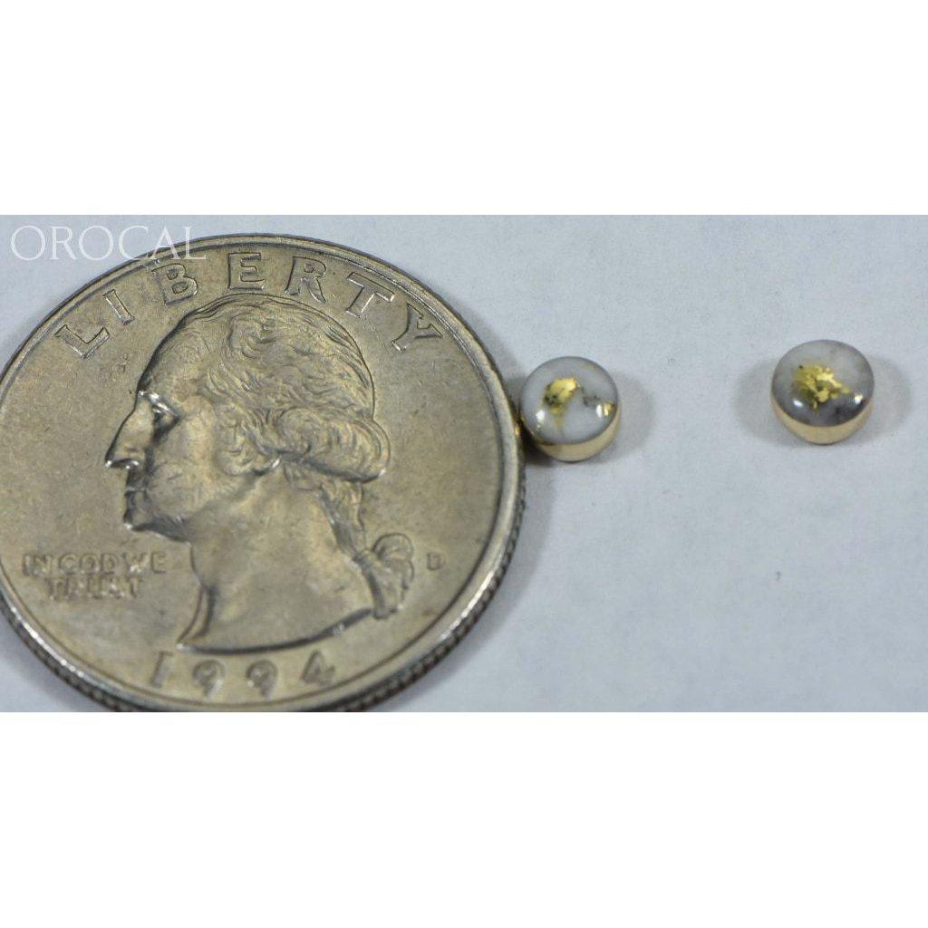 Orocal Gold Quartz Earrings EBZ4MMQ-Destination Gold Detectors