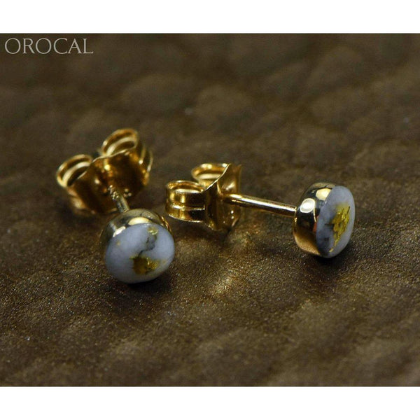 Orocal Gold Quartz Earrings EBZ4MMQ-Destination Gold Detectors