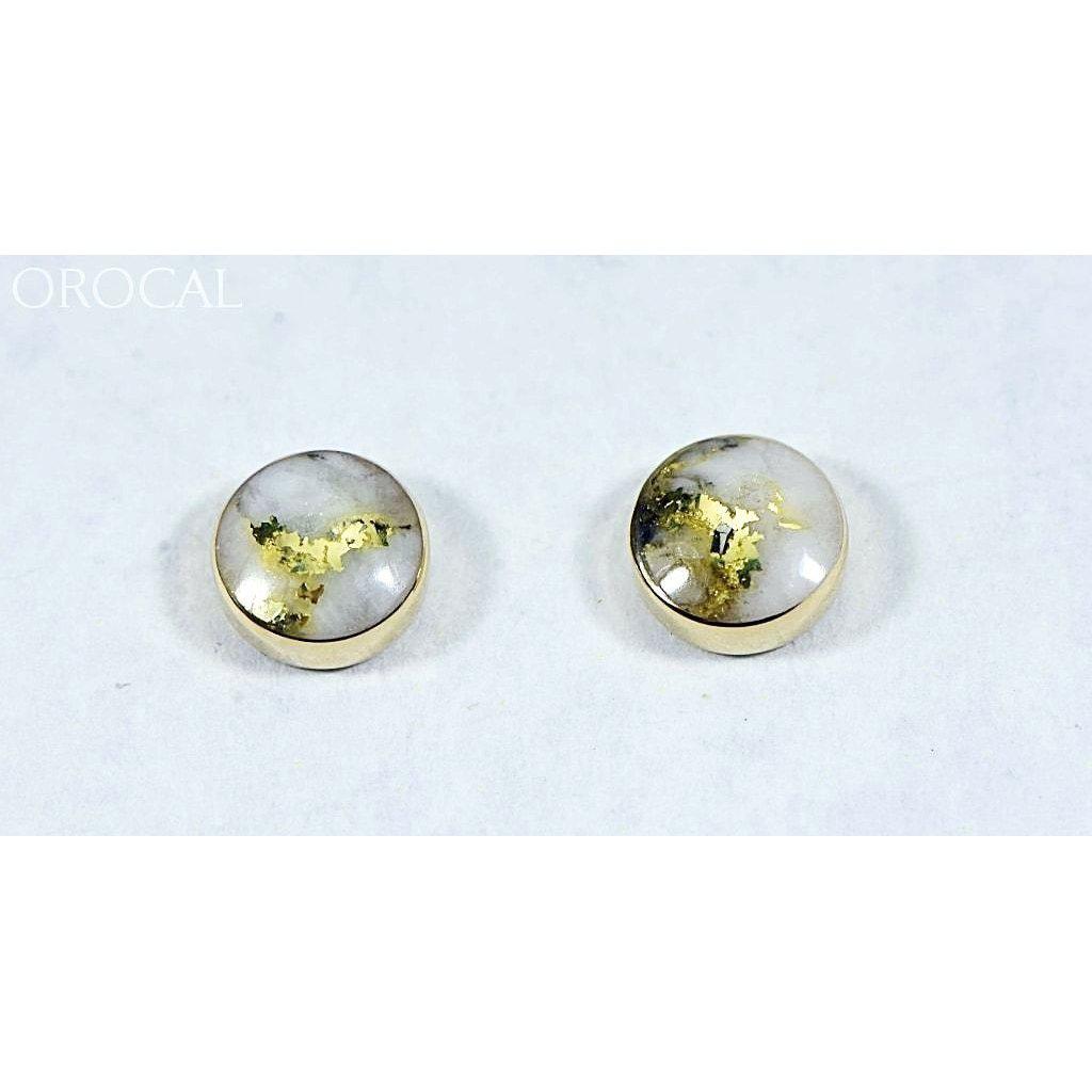Orocal Gold Quartz Earrings EBZ5MMQ-Destination Gold Detectors