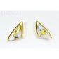 Orocal Gold Quartz Earrings EDL25SQ-Destination Gold Detectors