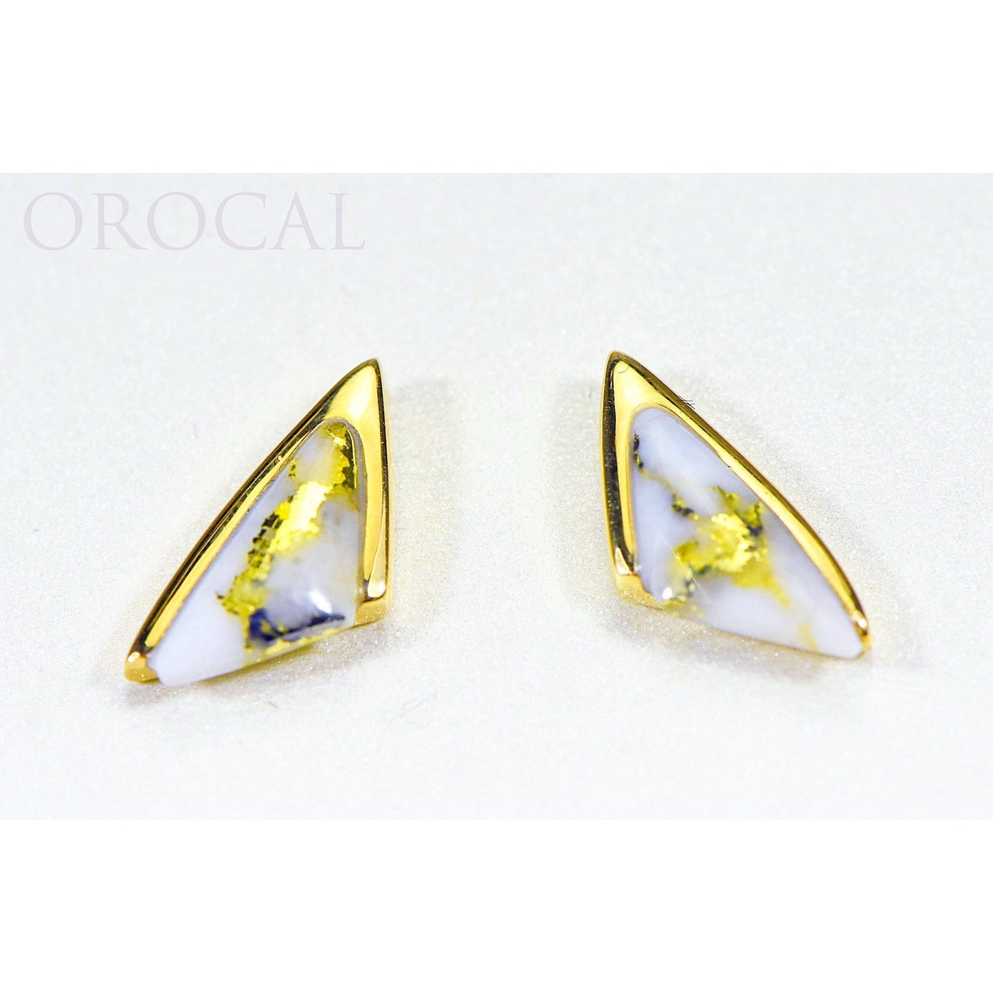 Orocal Gold Quartz Earrings EDL25SQ-Destination Gold Detectors