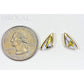 Orocal Gold Quartz Earrings EDL25SQ-Destination Gold Detectors