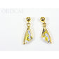 Orocal Gold Quartz Earrings EDL25SQ/PD-Destination Gold Detectors
