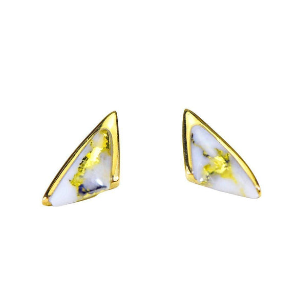 Orocal Gold Quartz Earrings EDL25SQ-Destination Gold Detectors