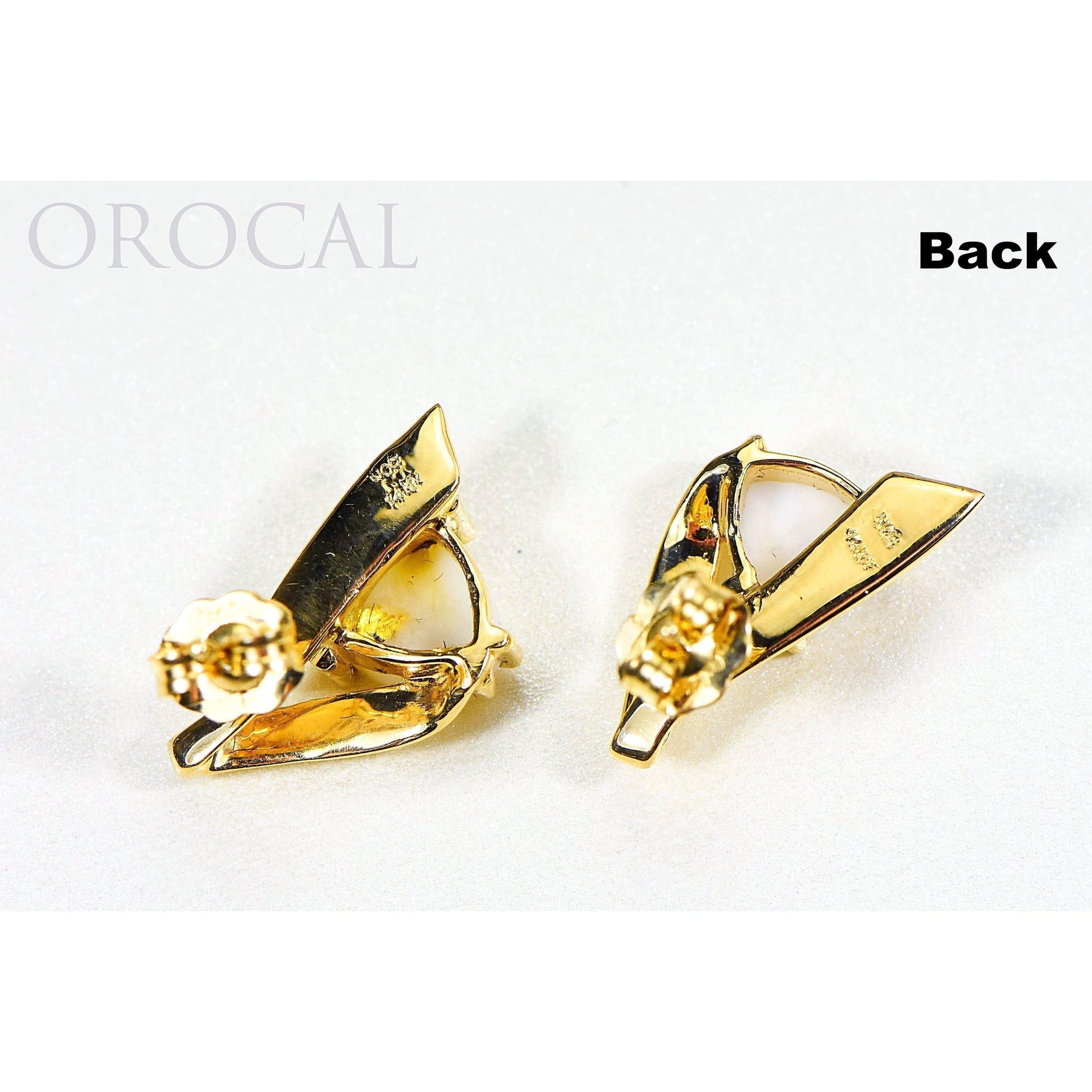 Orocal Gold Quartz Earrings EDL77Q-Destination Gold Detectors