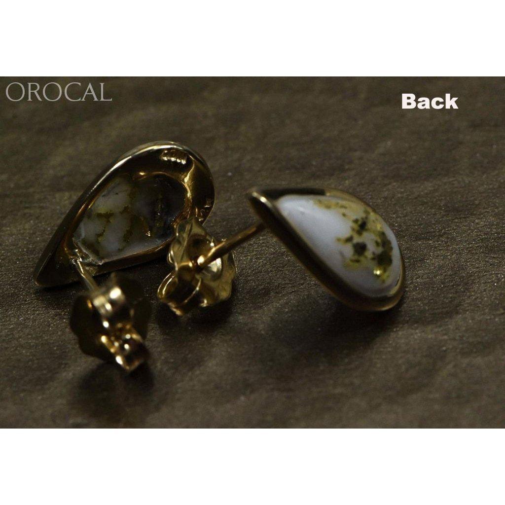 Orocal Gold Quartz Earrings EN433Q-Destination Gold Detectors