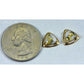 Orocal Gold Quartz Earrings EN441Q-Destination Gold Detectors