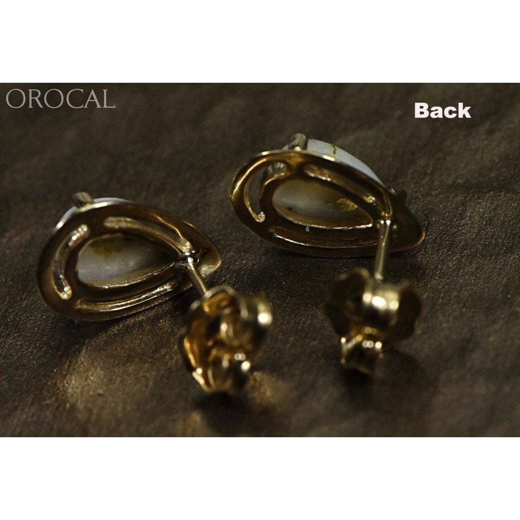 Orocal Gold Quartz Earrings EN442Q-Destination Gold Detectors