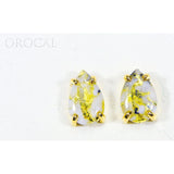 Orocal Gold Quartz Earrings Post Backs E10*7Q-Destination Gold Detectors