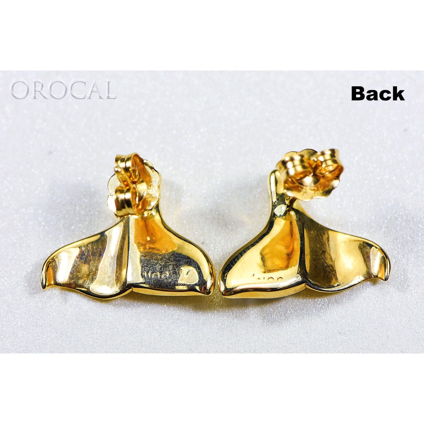 Orocal Gold Quartz Earrings Post Backs EDLWT12Q-Destination Gold Detectors