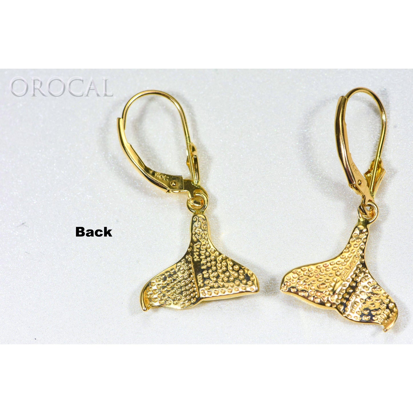 Orocal Gold Quartz Earrings Post Backs EDLWT12Q/LB-Destination Gold Detectors