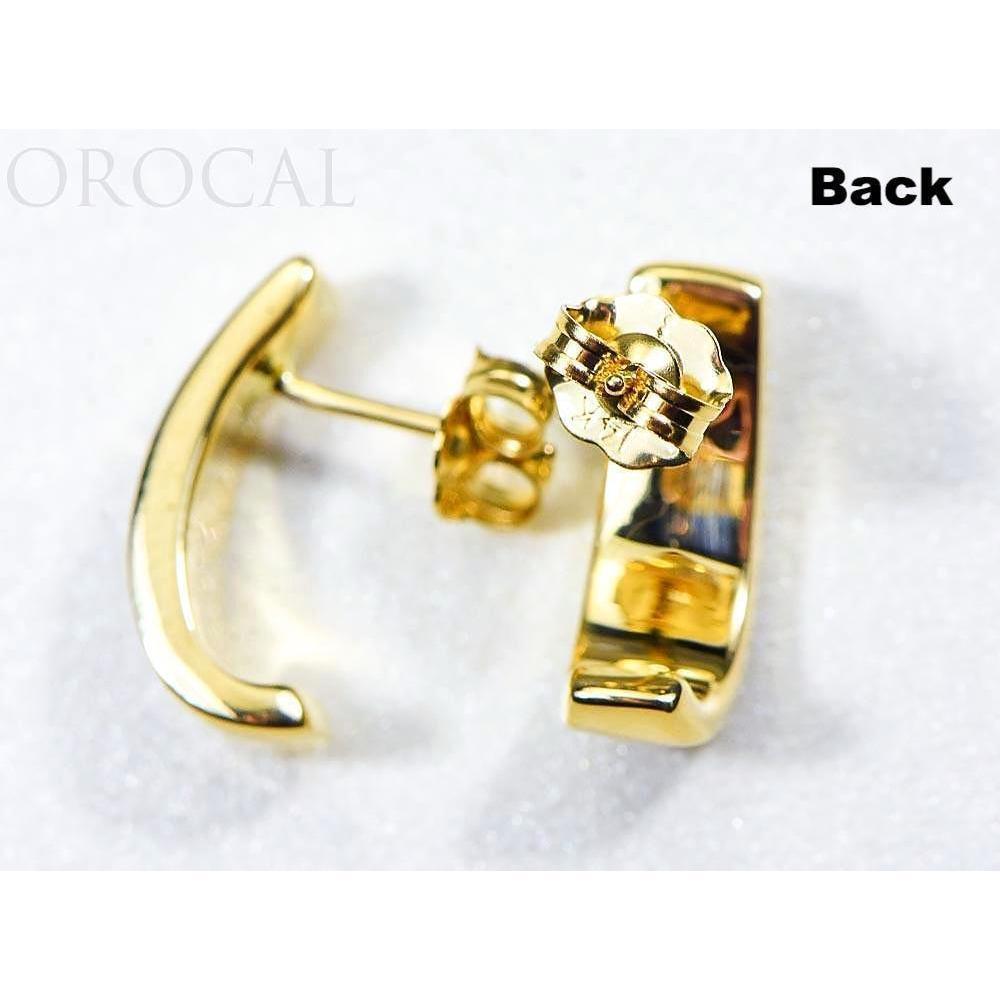 Orocal Gold Quartz Earrings Post Backs EH41Q-Destination Gold Detectors