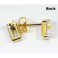 Orocal Gold Quartz Earrings Post Backs EJ37Q-Destination Gold Detectors