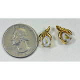 Orocal Gold Quartz Earrings Post Backs EN792SNQ-Destination Gold Detectors