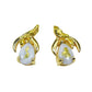 Orocal Gold Quartz Earrings Post Backs EN792SNQ-Destination Gold Detectors