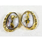 Orocal Gold Quartz Earrings Post Backs ESC126Q-Destination Gold Detectors