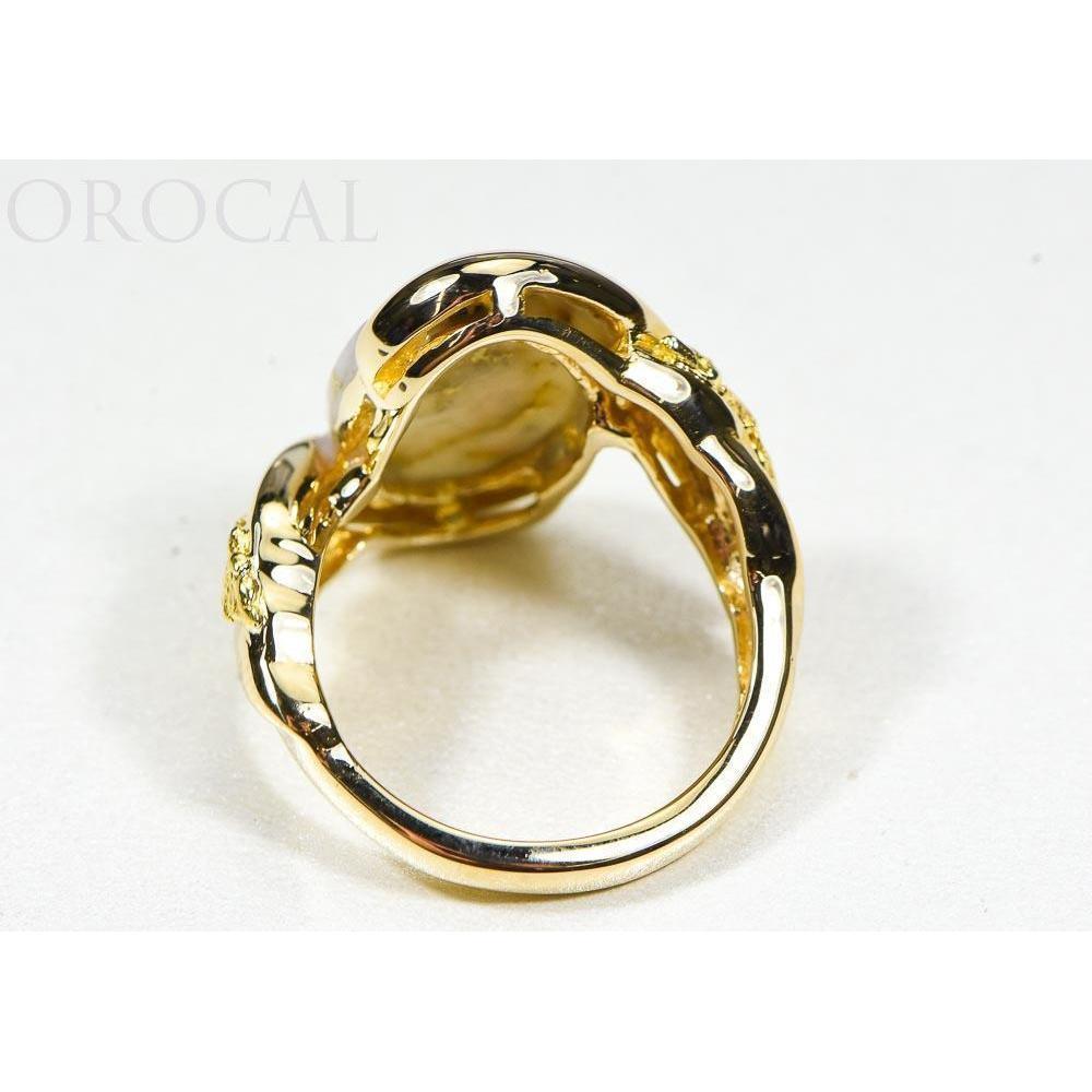 Orocal Gold Quartz Ladies Ring RL1002NQ-Destination Gold Detectors