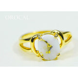 Orocal Gold Quartz Ladies Ring RL1023Q-Destination Gold Detectors