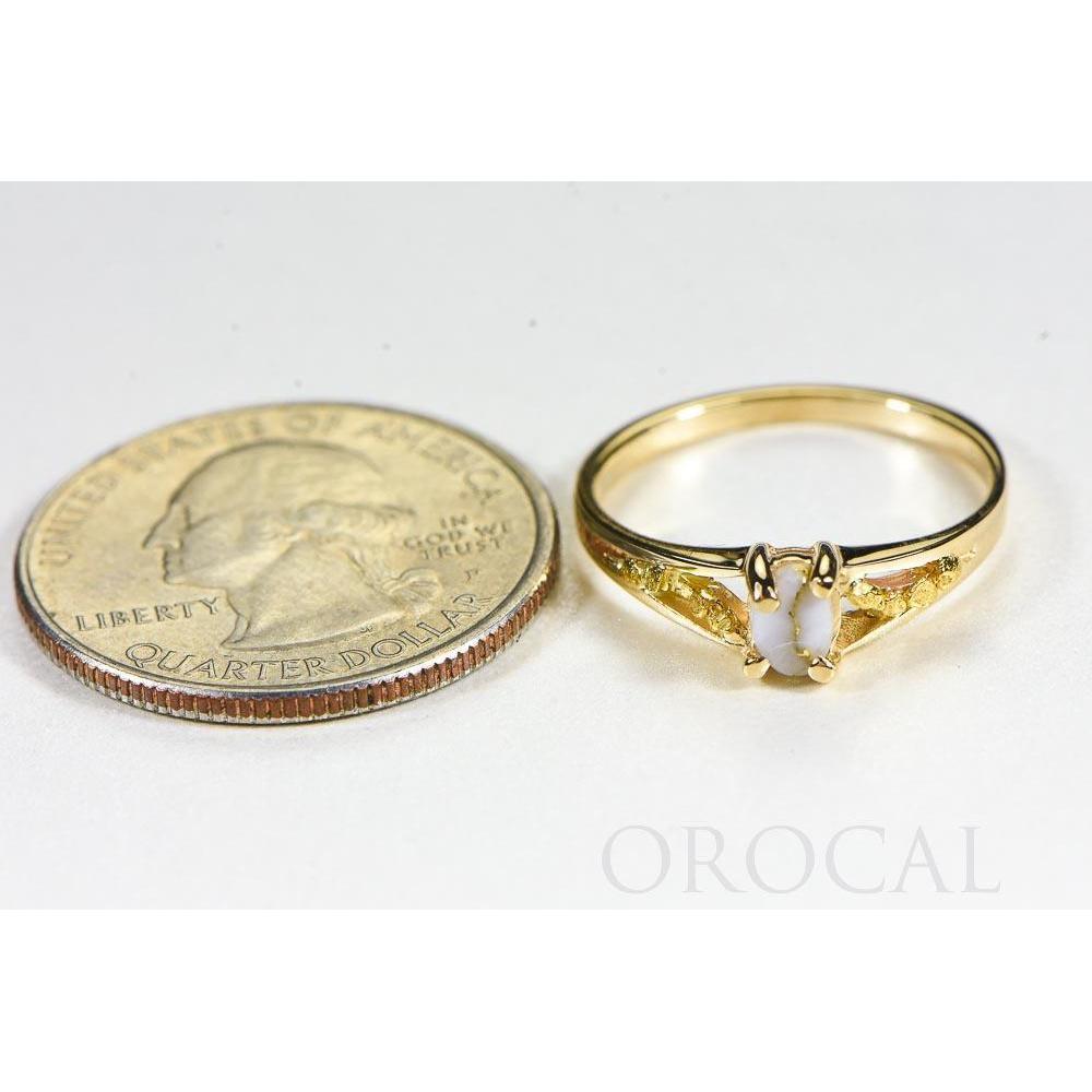Orocal Gold Quartz Ladies Ring RL1024Q-Destination Gold Detectors