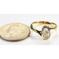Orocal Gold Quartz Ladies Ring RL1027Q-Destination Gold Detectors