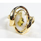 Orocal Gold Quartz Ladies Ring RL1028Q-Destination Gold Detectors