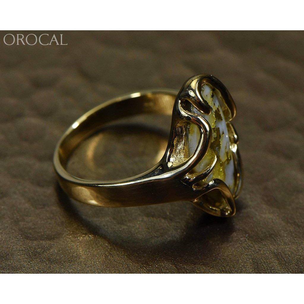 Orocal Gold Quartz Ladies Ring RL1031Q-Destination Gold Detectors