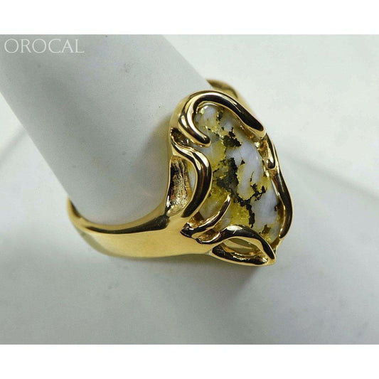 Orocal Gold Quartz Ladies Ring RL1031Q-Destination Gold Detectors