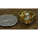 Orocal Gold Quartz Ladies Ring RL1043NQ-Destination Gold Detectors