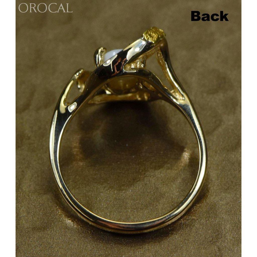 Orocal Gold Quartz Ladies Ring RL1043NQ-Destination Gold Detectors