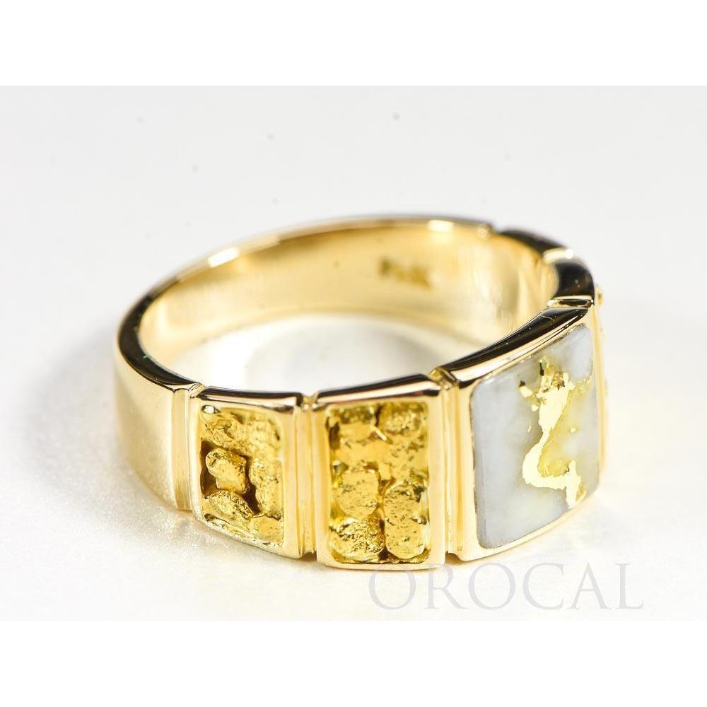 Orocal Gold Quartz Ladies Ring RL1046NQ-Destination Gold Detectors