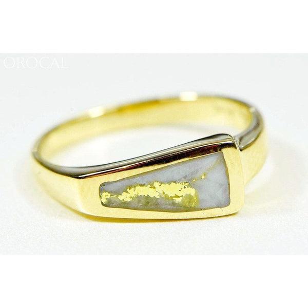 Orocal Gold Quartz Ladies Ring RL1074Q-Destination Gold Detectors