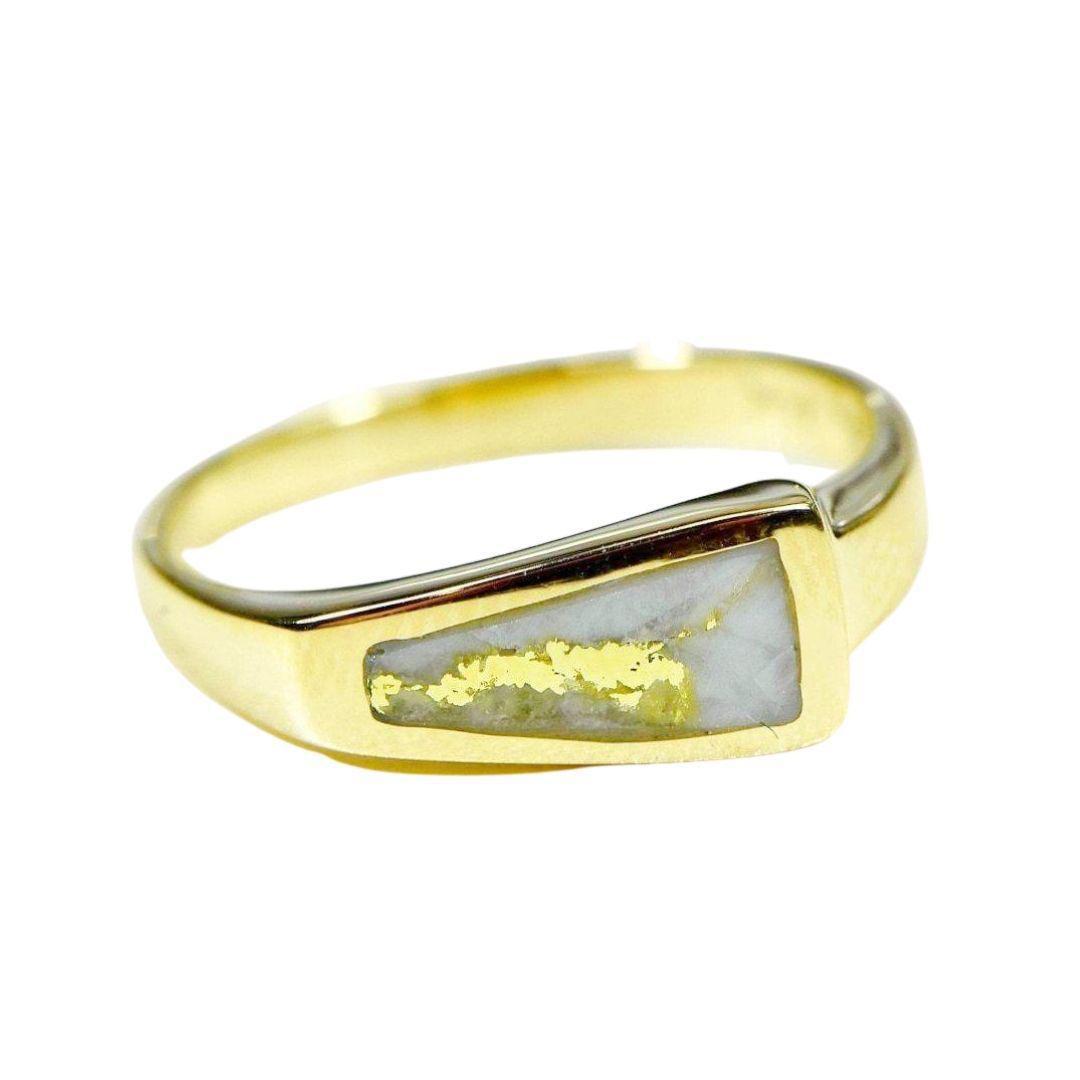 Orocal Gold Quartz Ladies Ring RL1074Q-Destination Gold Detectors