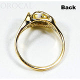 Orocal Gold Quartz Ladies Ring RL1079DQ-Destination Gold Detectors