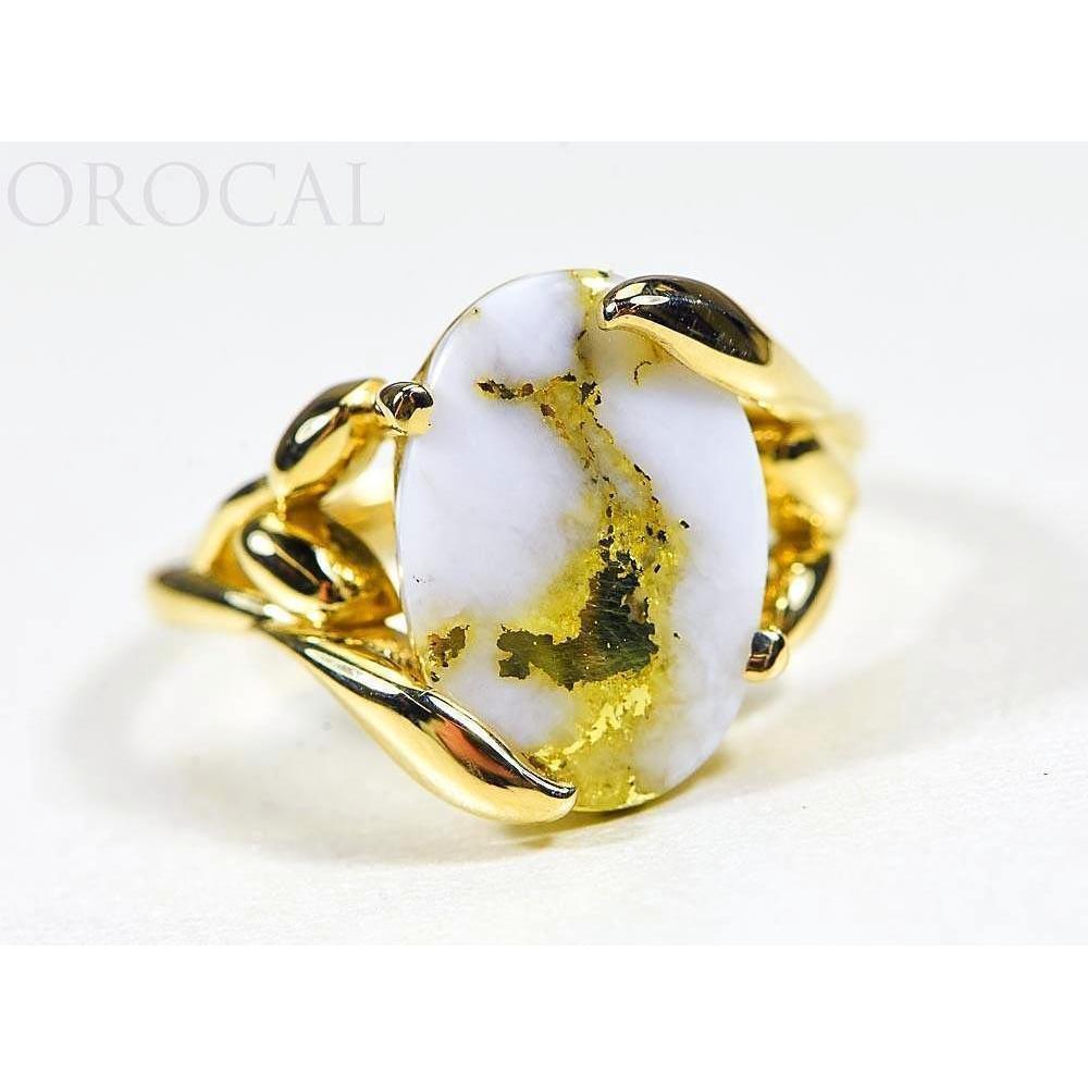 Orocal Gold Quartz Ladies Ring RL1136Q-Destination Gold Detectors