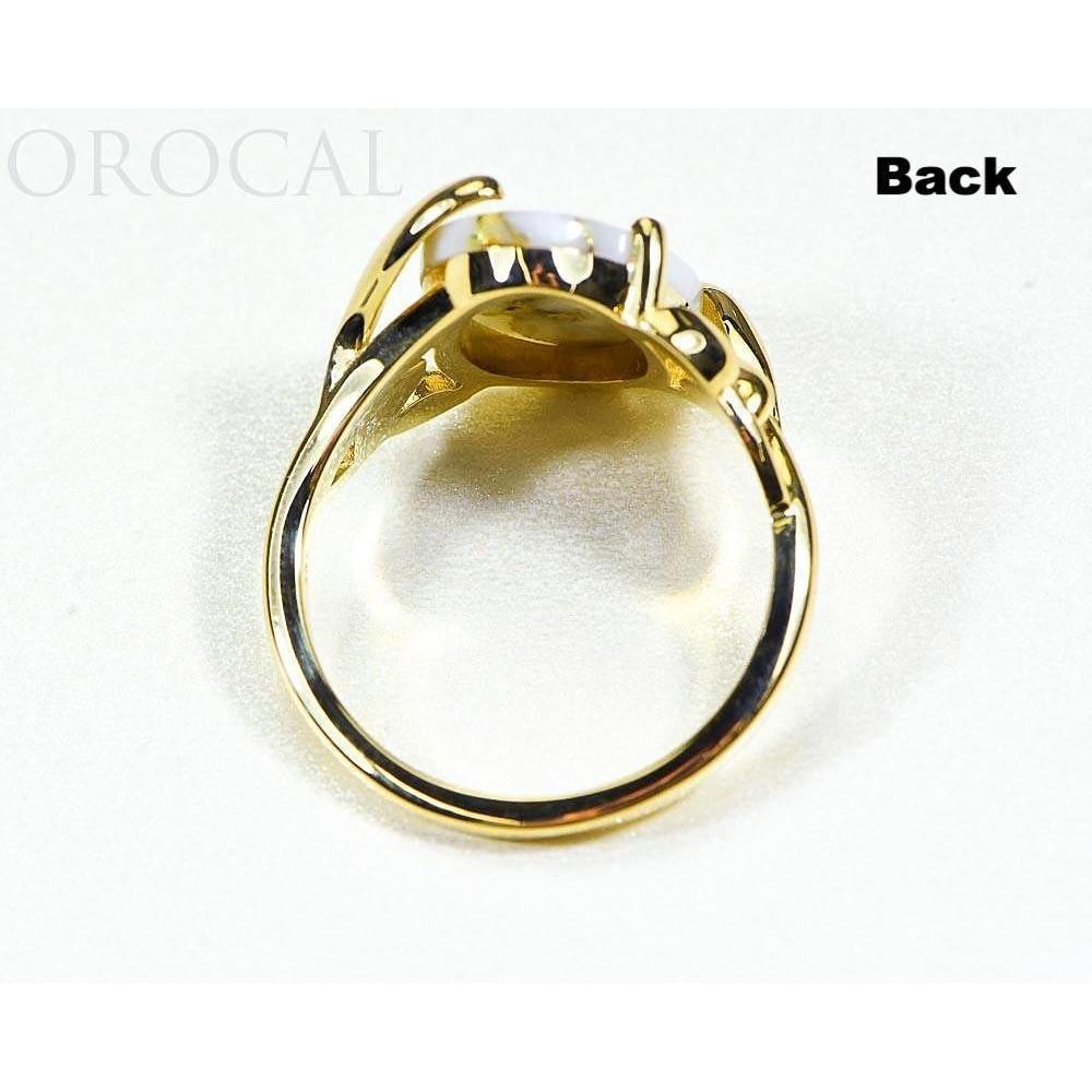 Orocal Gold Quartz Ladies Ring RL1136Q-Destination Gold Detectors