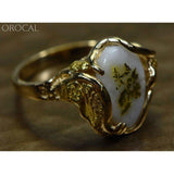 Orocal Gold Quartz Ladies Ring - RL232Q-Destination Gold Detectors