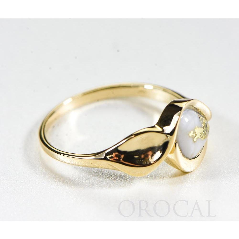 Orocal Gold Quartz Ladies Ring RL509Q-Destination Gold Detectors