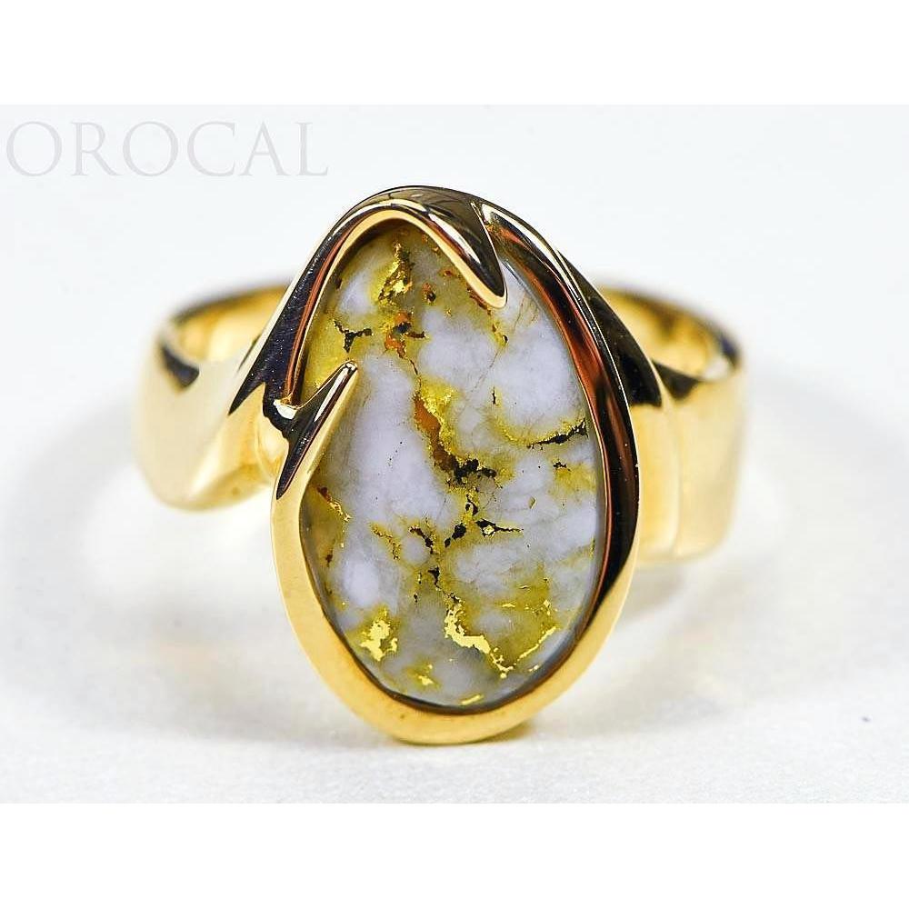 Orocal Gold Quartz Ladies Ring RL517Q-Destination Gold Detectors