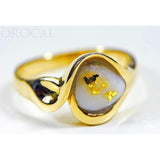 Orocal Gold Quartz Ladies Ring RL560Q-Destination Gold Detectors