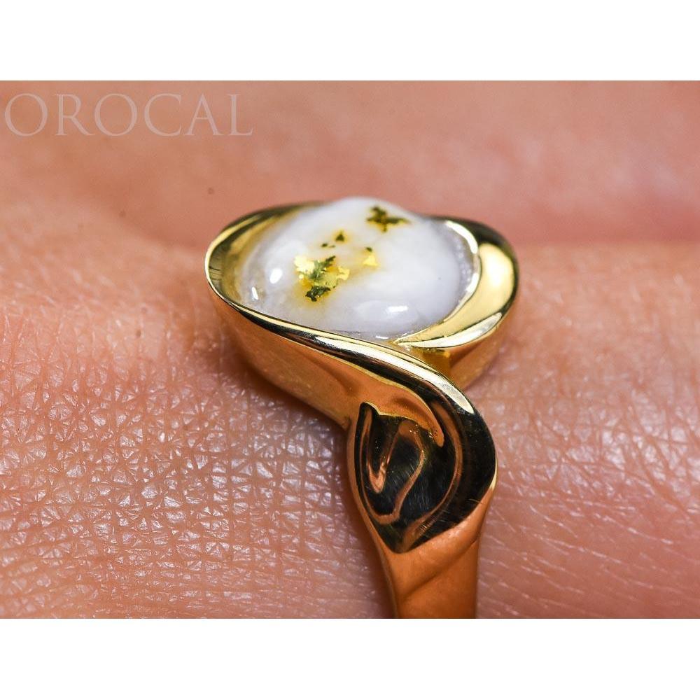 Orocal Gold Quartz Ladies Ring RL560Q-Destination Gold Detectors