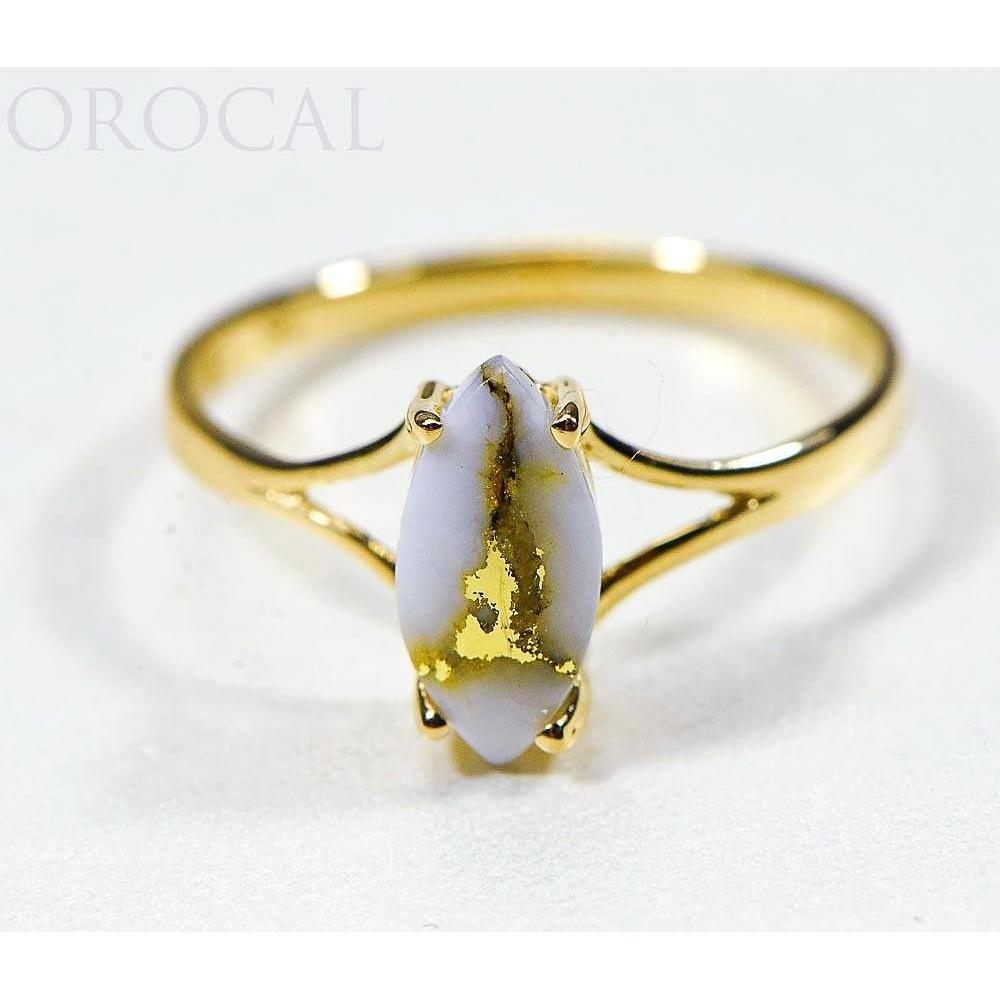 Orocal Gold Quartz Ladies Ring RL645Q-Destination Gold Detectors