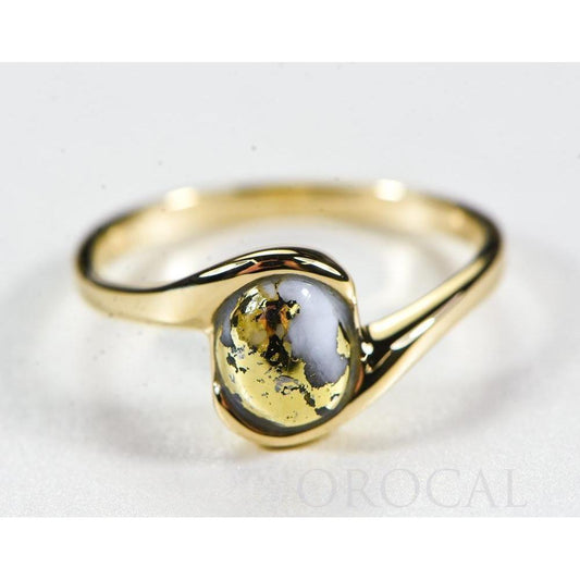 Orocal Gold Quartz Ladies Ring RL649Q-Destination Gold Detectors