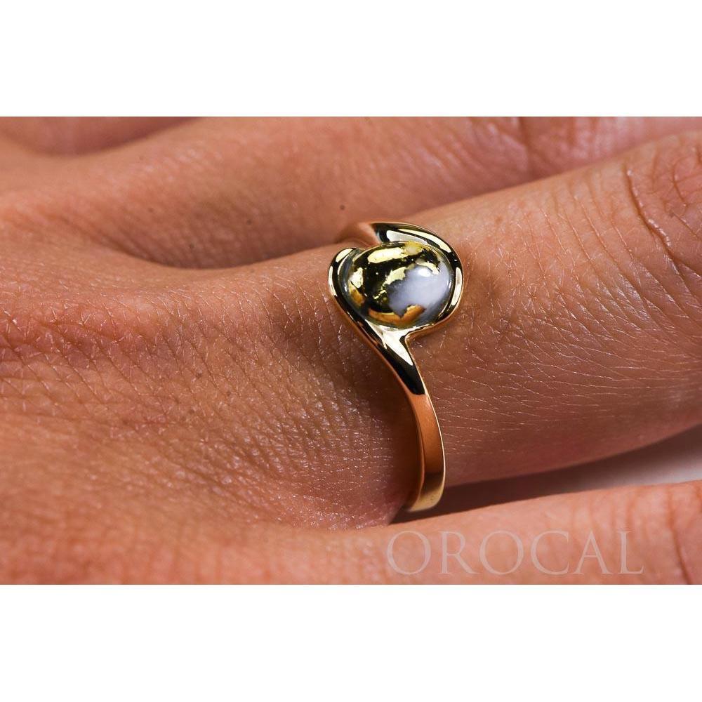 Orocal Gold Quartz Ladies Ring RL649Q-Destination Gold Detectors