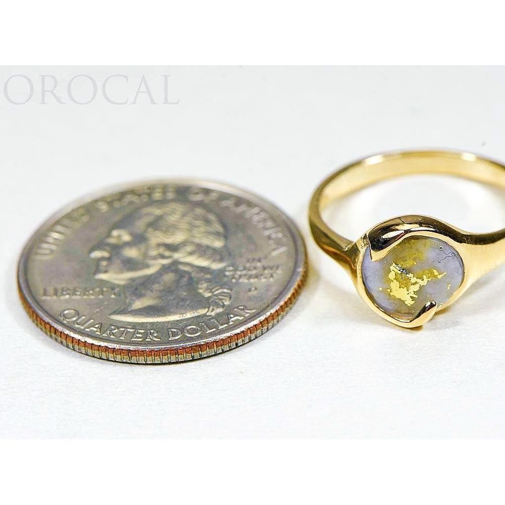 Orocal Gold Quartz Ladies Ring RL650Q-Destination Gold Detectors