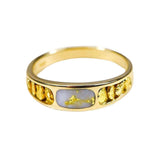 Orocal Gold Quartz Ladies Ring RL653OLQ-Destination Gold Detectors
