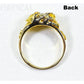 Orocal Gold Quartz Ladies Ring RL659Q-Destination Gold Detectors