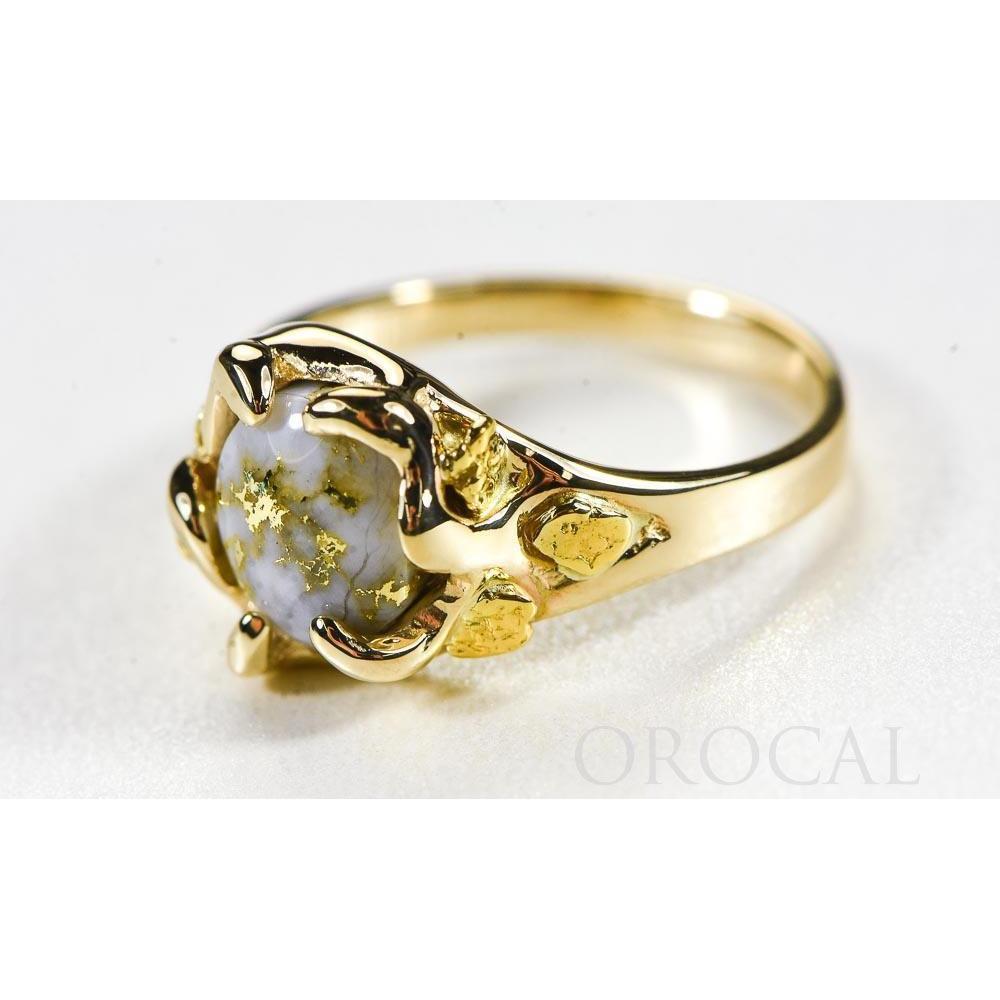 Orocal Gold Quartz Ladies Ring RL660Q-Destination Gold Detectors